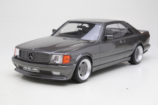 Mercedes 560SEC AMG (c126) 1987, harmaa