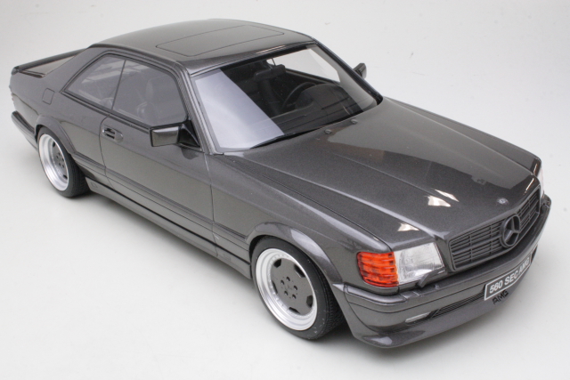 Mercedes 560SEC AMG (c126) 1987, harmaa