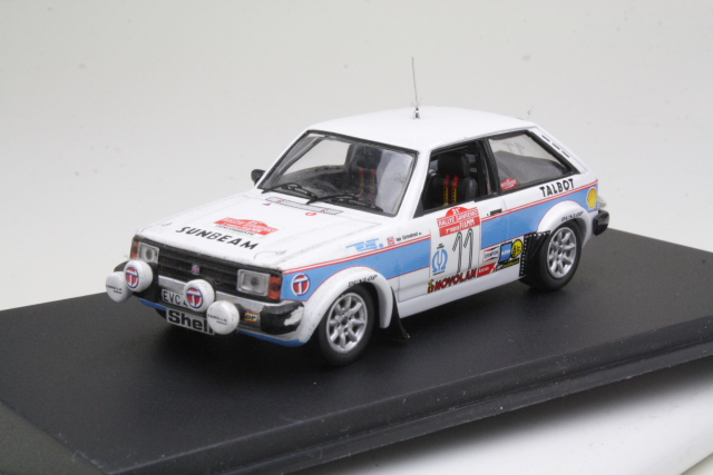 Talbot Sunbeam Lotus, San Remo 1979, T.Pond, no.11 "B-LAATU" - Sulje napsauttamalla kuva