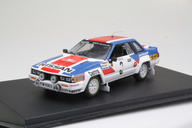 Nissan 240RS, Monte Carlo 1984, T.Salonen, no.3 "B-LAATU" - Sulje napsauttamalla kuva