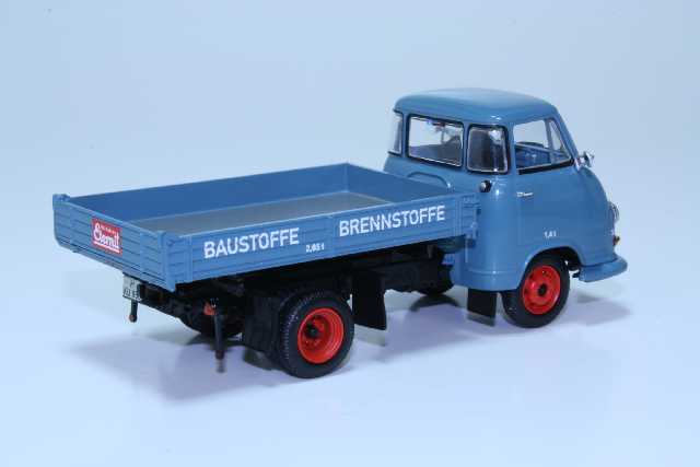 Hanomag Kurier Kipper "Baustoffe", blue