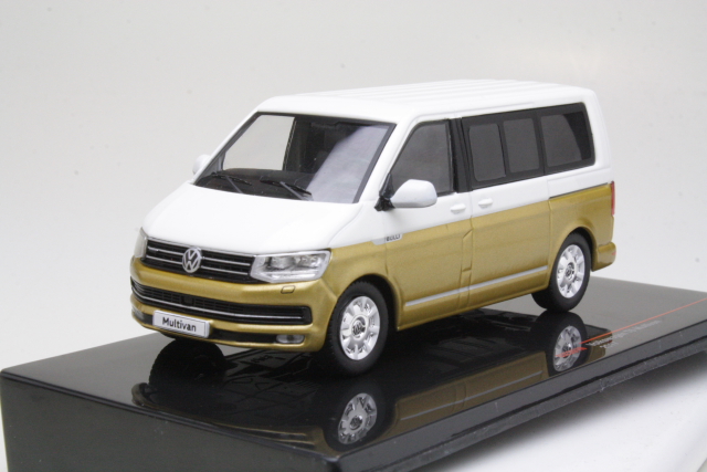 VW T6 Multivan 2017, valkoinen/kulta