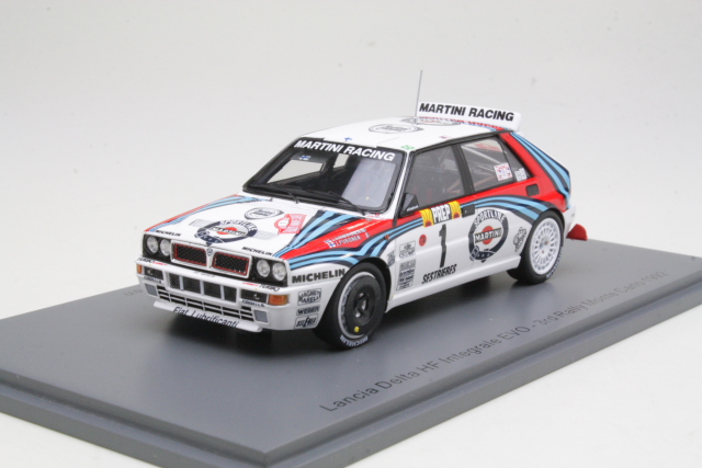 Lancia Delta HF Integrale, Monte Carlo 1992, J.Kankkunen, no.1