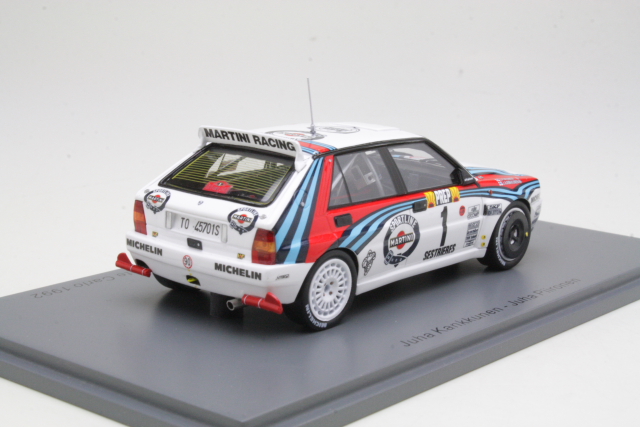 Lancia Delta HF Integrale, Monte Carlo 1992, J.Kankkunen, no.1