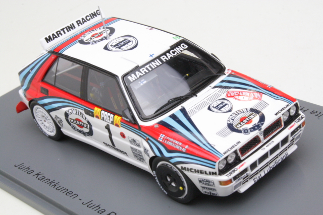 Lancia Delta HF Integrale, Monte Carlo 1992, J.Kankkunen, no.1