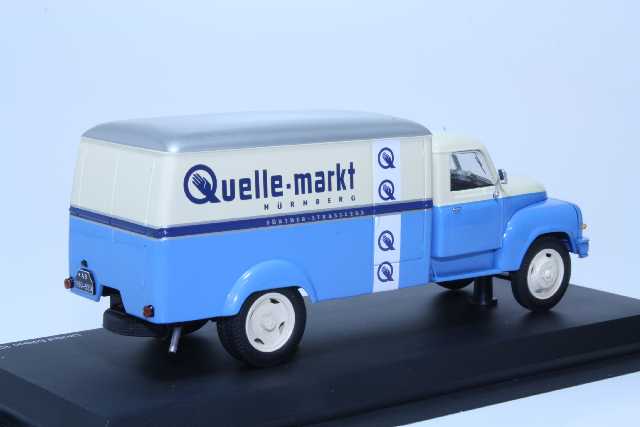 Hanomag L28 "Quelle-markt", blue/white