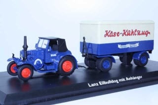 Lanz Eilbulldog "Dachser Käse-Kuhlzug", sininen/valkoinen