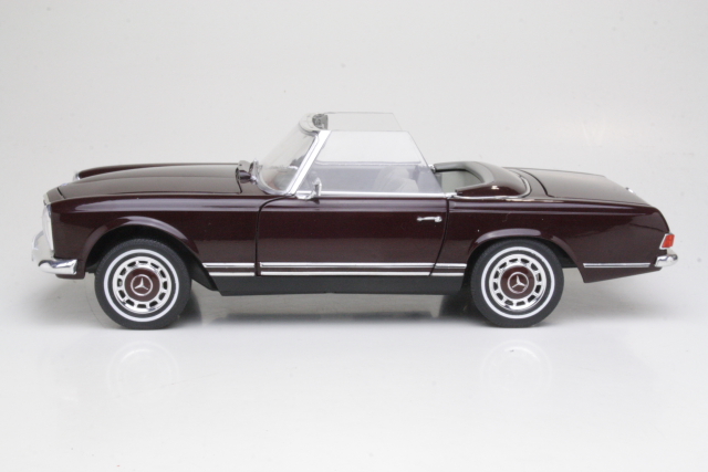 Mercedes 280SL (w113) 1963, dark red