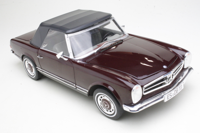 Mercedes 280SL (w113) 1963, dark red
