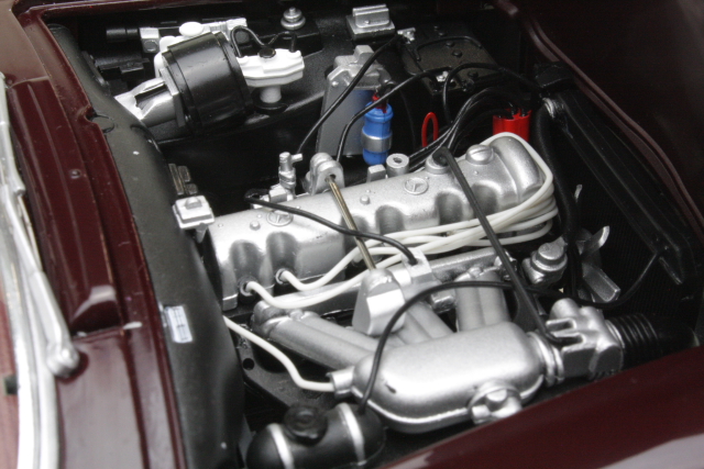 Mercedes 280SL (w113) 1963, dark red