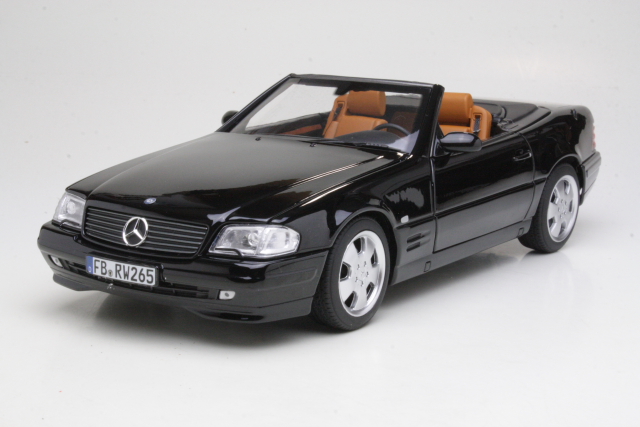 Mercedes SL500 1999, musta - Sulje napsauttamalla kuva