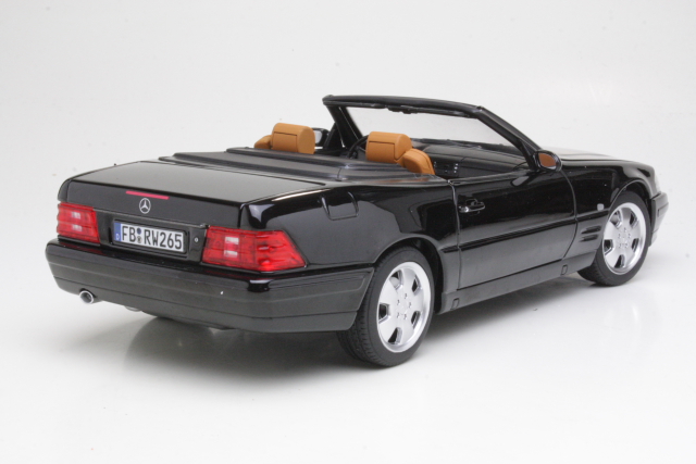 Mercedes SL500 1999, musta - Sulje napsauttamalla kuva