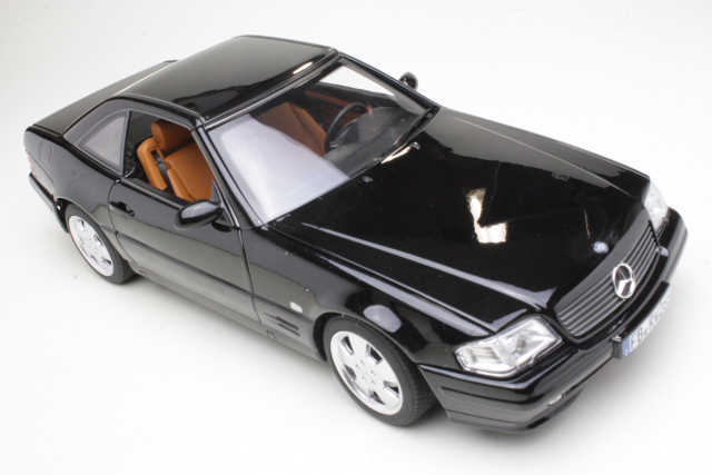Mercedes SL500 1999, musta - Sulje napsauttamalla kuva