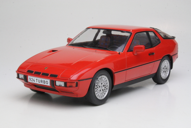 Porsche 924 Turbo 1979, punainen - Sulje napsauttamalla kuva