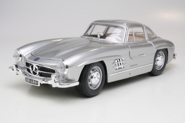 Mercedes 300SL (w198) Coupe 1954, hopea - Sulje napsauttamalla kuva