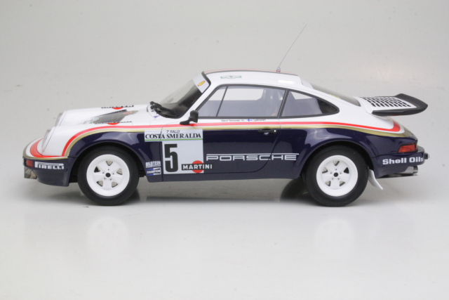 Porsche 911 SC RS, Costa Smeralda 1984, H.Toivonen, no.5 - Sulje napsauttamalla kuva