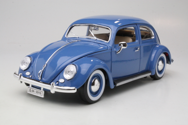 VW Kupla 1955, sininen - Sulje napsauttamalla kuva