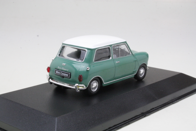 Austin Mini Cooper 1961, vihreä - Sulje napsauttamalla kuva