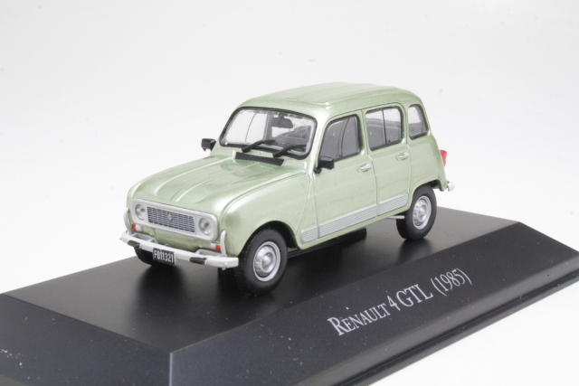 Renault R4 GTL 1985, light green