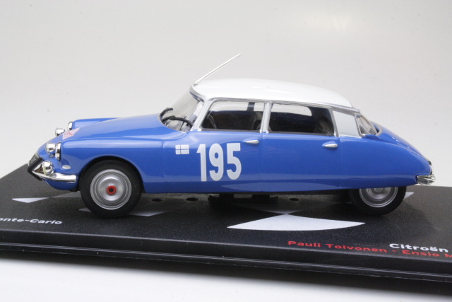 Citroen DS21, Monte Carlo 1966, P.Toivonen, no.195