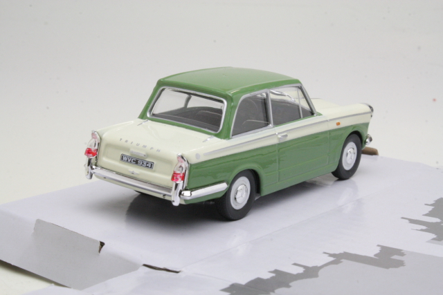 Triumph Herald 1959, green/white