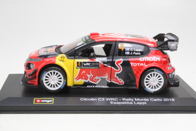 Citroen C3 WRC, Monte Carlo 2019, E.Lappi, no.4