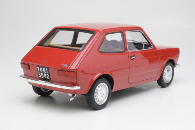 Fiat 127 1971, punainen - Sulje napsauttamalla kuva