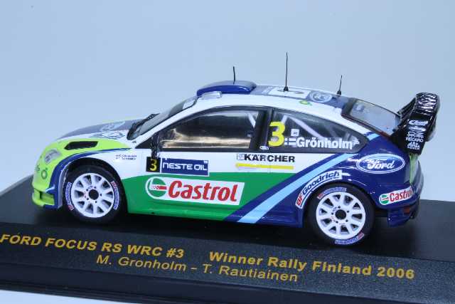 Ford Focus RS WRC, 1st. Finland 2006, M.Grönholm, no.3 - Sulje napsauttamalla kuva