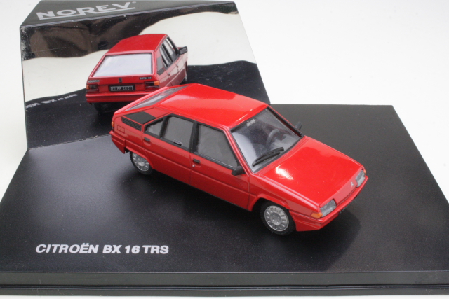 Citroen BX 16 TRS, punainen - Sulje napsauttamalla kuva