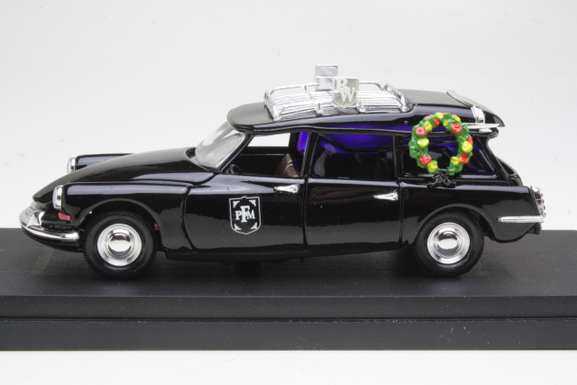 Citroen DS19 Break Hearse, musta (B-LAATU)