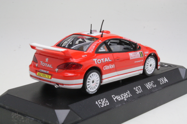 Peugeot 307 WRC, Monte Carlo 2004, M.Grönholm, no.5