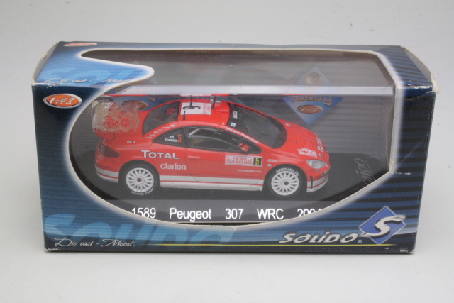 Peugeot 307 WRC, Monte Carlo 2004, M.Grönholm, no.5
