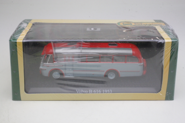 Volvo B616 1953, light blue/red - Click Image to Close