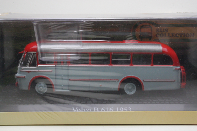 Volvo B616 1953, vaaleansininen/punainen