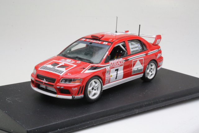 Mitsubishi Lancer WRC, San Remo 2001, T.Mäkinen, no.7 (B-LAATU) - Sulje napsauttamalla kuva