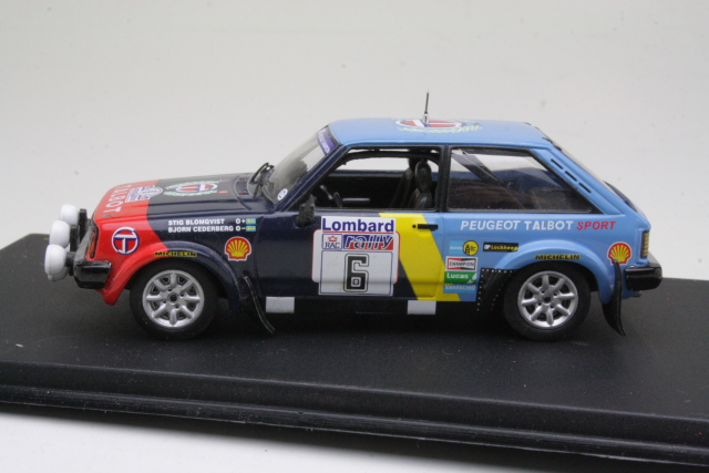 Talbot Sunbeam Lotus, RAC 1982, S.Blomqvist, no.6 (B-LAATU) - Sulje napsauttamalla kuva