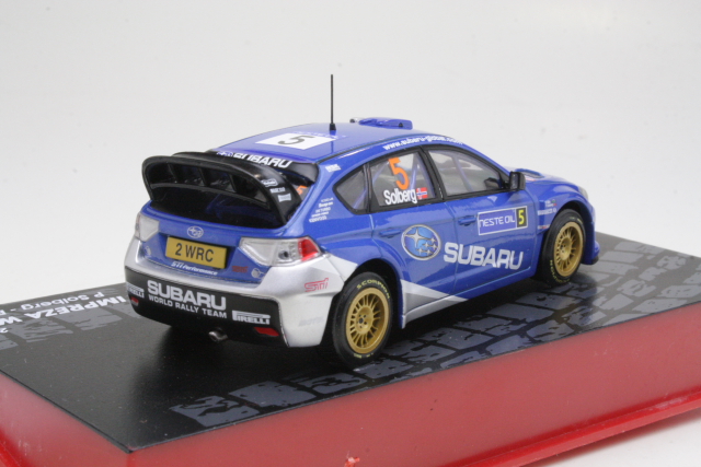 Subaru Impreza WRC, Finland 2008, P.Solberg, no.5 - Sulje napsauttamalla kuva