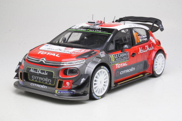 Citroen C3 WRC, Monte Carlo 2018, K.Meeke, no.10 - Sulje napsauttamalla kuva