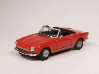 Fiat 124 Spider 1966, punainen