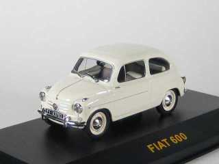 Fiat 600 1960, valkoinen