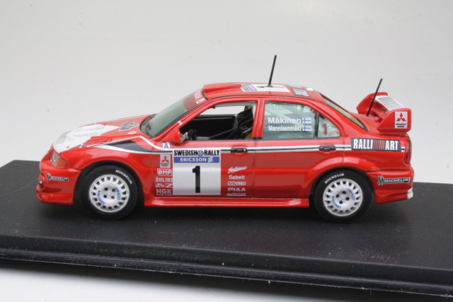 Mitsubishi Lancer Evo IV, Sweden 1999, T.Mäkinen, no.1 (B-LAATU) - Sulje napsauttamalla kuva