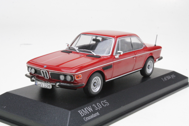 BMW 2800 CS 1968, punainen - Sulje napsauttamalla kuva