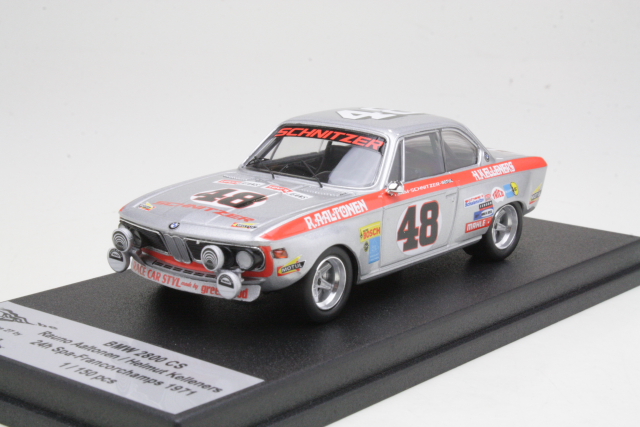 BMW 2800 CS, 24h Spa 1971, R.Aaltonen/H.Kelleners, no.48 - Click Image to Close