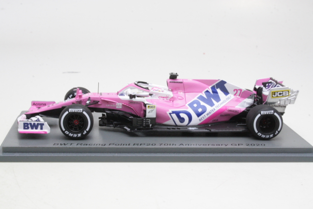 Racing Point RP20, 70th Anniversary GP 2020, N.Hulkenberg, no.27