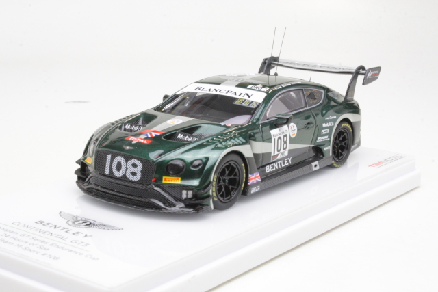 Bentley Continental GT3, 24h Spa 2019, Palttala/Buncombe/Soulet - Sulje napsauttamalla kuva