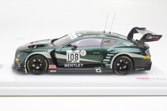 Bentley Continental GT3, 24h Spa 2019, Palttala/Buncombe/Soulet - Sulje napsauttamalla kuva