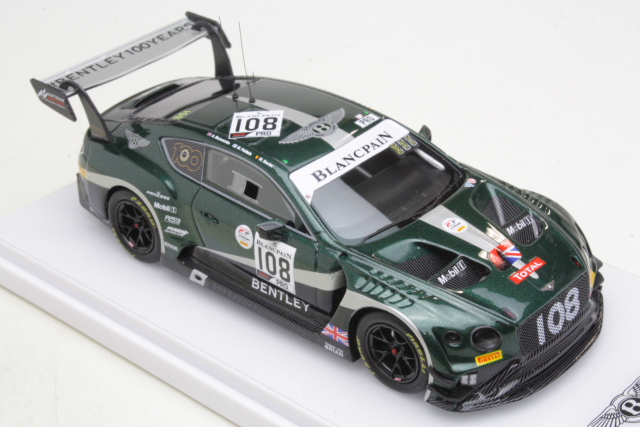 Bentley Continental GT3, 24h Spa 2019, Palttala/Buncombe/Soulet