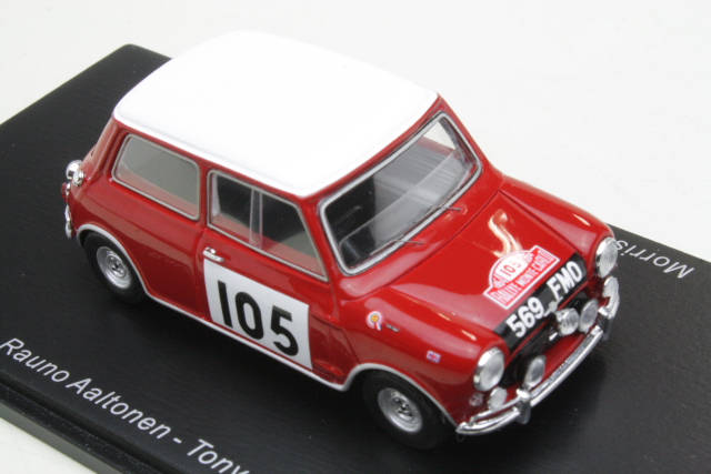 Mini Cooper S, Monte Carlo 1964, R.Aaltonen, no.105 - Sulje napsauttamalla kuva