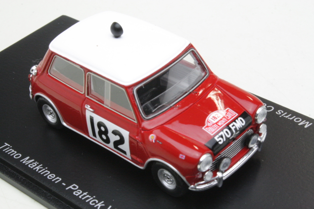 Mini Cooper S, 4th. Monte Carlo 1964, T.Mäkinen, no.182 - Sulje napsauttamalla kuva