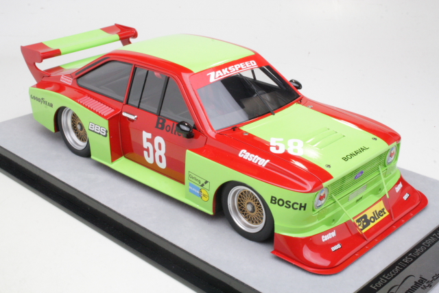 Ford Escort Mk2 RS Zakspeed, DRM Zolder 1980, W.Boller, no.58